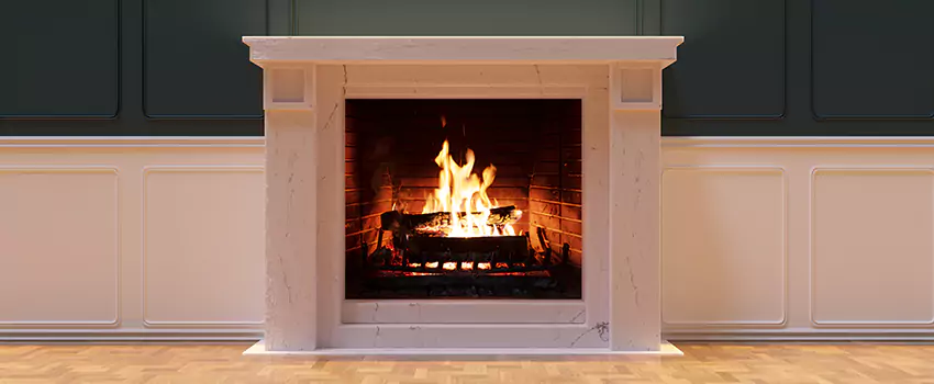 Open Flame Wood-Burning Fireplace Installation Services in Westmont, California