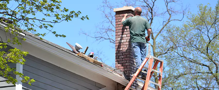 Vinyl and PVC Chimney Flashing Installation in Westmont, CA